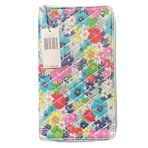 Vera Bradley Accessories - Vera Bradley Personal Travel Organizer, Far Out Floral, NWT